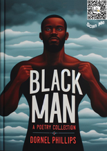 Load image into Gallery viewer, Black Man poetry book included in the Collector Trio