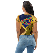 Load image into Gallery viewer, Queen Nefertiti - Women's Crop Top
