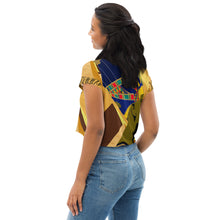 Load image into Gallery viewer, Queen Nefertiti - Women's Crop Top