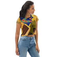 Load image into Gallery viewer, Queen Nefertiti - Women's Crop Top