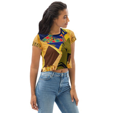 Load image into Gallery viewer, Queen Nefertiti - Women's Crop Top