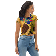 Load image into Gallery viewer, Queen Nefertiti - Women's Crop Top