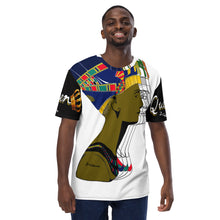 Load image into Gallery viewer, Queen Nefertiti Black, White &amp; Gold - Men&#39;s T-shirt
