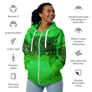 Taurus - Unisex zip hoodie