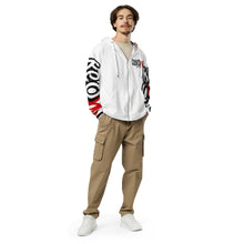 Load image into Gallery viewer, Classic Logo x Est .2013 - White - Unisex zip hoodie
