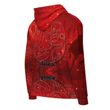Load image into Gallery viewer, Aries -  Unisex zip hoodie
