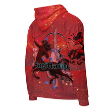 Load image into Gallery viewer, Sagittarius - Unisex zip hoodie
