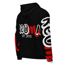 Load image into Gallery viewer, Classic Logo x Est .2013 - Black - Unisex zip hoodie