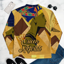 Load image into Gallery viewer, Queen Nefertiti - Unisex Bomber Jacket