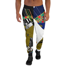 Load image into Gallery viewer, Queen Nefertiti Black, White & Gold - Men's Joggers