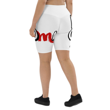 Load image into Gallery viewer, Classic Logo - White Biker Shorts