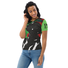 Load image into Gallery viewer, Graffiti - Green Women's T-shirt