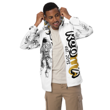 Load image into Gallery viewer, Astro - White Men’s windbreaker