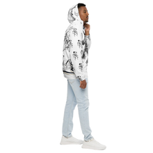 Load image into Gallery viewer, Astro - White Men’s windbreaker