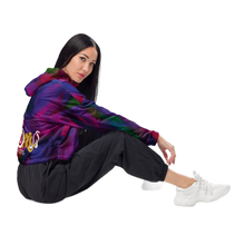 Load image into Gallery viewer, DKP x Queen - Women’s cropped windbreaker