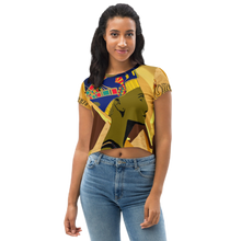 Load image into Gallery viewer, Queen Nefertiti - Women's Crop Top