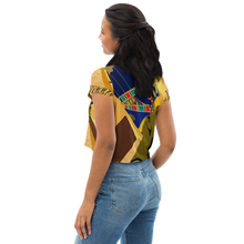 Load image into Gallery viewer, Queen Nefertiti - Women's Crop Top