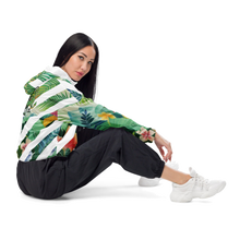 Load image into Gallery viewer, paradise-x-dkp-women-s-cropped-windbreaker