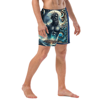 Load image into Gallery viewer, Neptunian Reign - Men's swim trunks