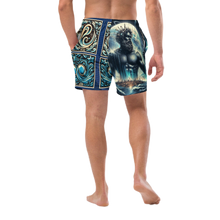 Load image into Gallery viewer, Neptunian Reign - Men's swim trunks