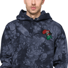 Load image into Gallery viewer, RBG Logo - Embroidered Tie-dye hoodie