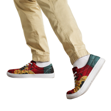Load image into Gallery viewer, Graffiti — Men's Canvas Lace-Up Shoes