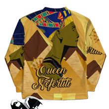 Load image into Gallery viewer, Queen Nefertiti - Unisex Bomber Jacket