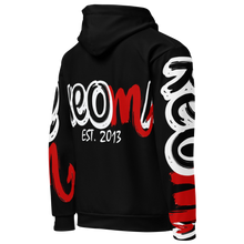 Load image into Gallery viewer, Classic Logo X Est. 2013 — Black Unisex Hoodie