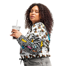 Load image into Gallery viewer, DKP x Hazel Eyes - Women’s cropped windbreaker