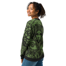 Load image into Gallery viewer, Green Maiden - Knitted crew neck sweater