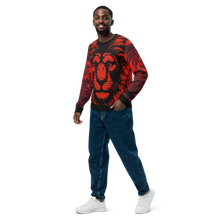 Load image into Gallery viewer, A Lyon's Red - Knitted crew neck sweater