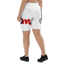 Load image into Gallery viewer, Classic Logo - White Biker Shorts