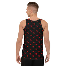 Load image into Gallery viewer, Classic Logo - Black & Red Tank Top