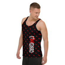 Load image into Gallery viewer, Classic Logo - Black &amp; Red Tank Top
