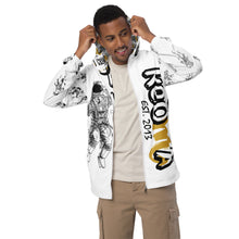 Load image into Gallery viewer, Astro - White Men’s windbreaker