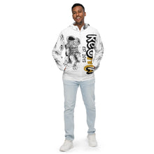 Load image into Gallery viewer, Astro - White Men’s windbreaker