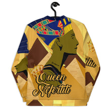 Load image into Gallery viewer, Queen Nefertiti - Unisex Bomber Jacket