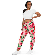Load image into Gallery viewer, DKP Flowers - Women&#39;s track pants
