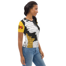 Load image into Gallery viewer, Graffiti - Gold Women's T-shirt