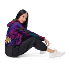 Load image into Gallery viewer, DKP x Queen - Women’s cropped windbreaker