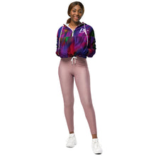 Load image into Gallery viewer, DKP x Queen - Women’s cropped windbreaker