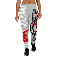 Load image into Gallery viewer, Modify Classic Logo x Geometric Print - Gray Women's Joggers