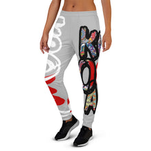 Load image into Gallery viewer, Modify Classic Logo x Geometric Print - Gray Women's Joggers