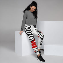 Load image into Gallery viewer, Classic Logo - White Women's Joggers