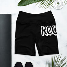 Load image into Gallery viewer, Classic Logo - Black Yoga Shorts