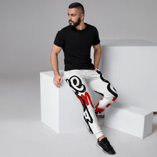 Load image into Gallery viewer, Classic Logo - White Men's Joggers