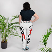 Load image into Gallery viewer, Classic Logo - White Leggings - Plus Size