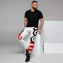 Load image into Gallery viewer, Classic Logo - White Men's Joggers