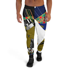 Load image into Gallery viewer, Queen Nefertiti Black, White & Gold - Men's Joggers