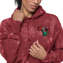 Load image into Gallery viewer, RBG Logo - Embroidered Tie-dye hoodie